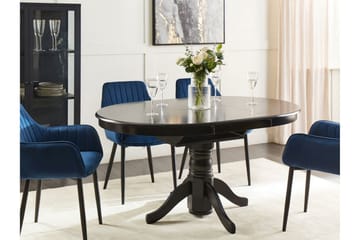 Cinnamon Matbord 106x74 cm Rund - Svart - Products - Möbler - Bord & matgrupp - Matbord & köksbord