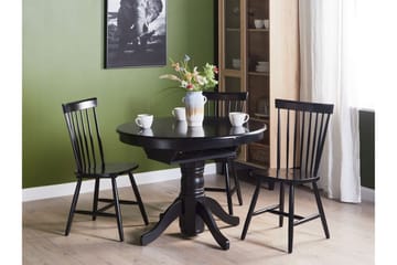 Cinnamon Matbord 106x74 cm Rund - Svart - Products - Möbler - Bord & matgrupp - Matbord & köksbord