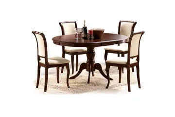 Critz Förlängningsbart Matbord 141 cm Ovalt - Natur - Products - Möbler - Bord & matgrupp - Matbord & köksbord