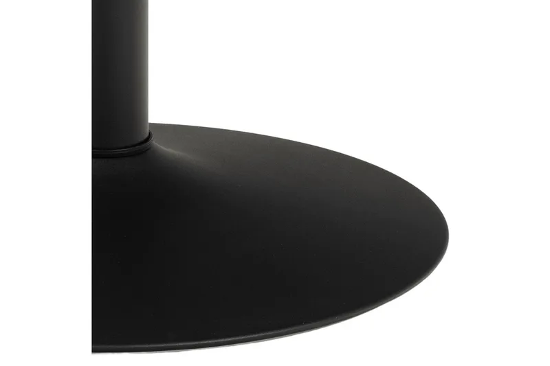 Jora Matbord 110 cm Runt - Svart/Matt Svart - Products - Möbler - Bord & matgrupp - Marmorbord