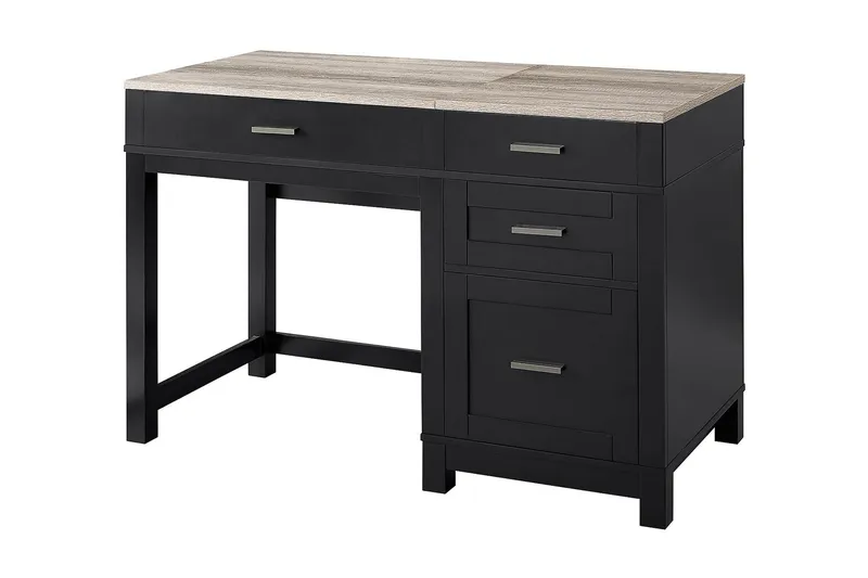 Carver Skrivbord 120 cm Svart - Dorel Home - Products - Möbler - Bord & matgrupp - Kontorsbord - Datorbord