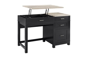 Carver Skrivbord 120 cm Svart - Dorel Home - Products - Möbler - Bord & matgrupp - Kontorsbord - Datorbord