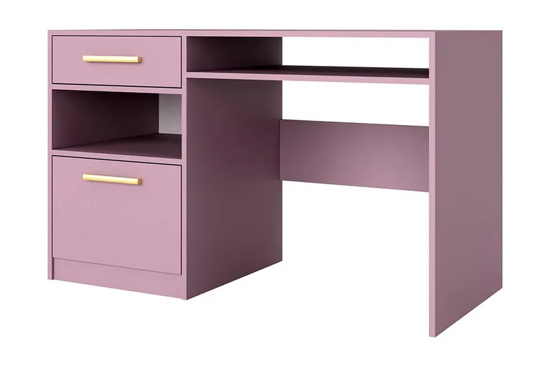 Escaldes Skrivbord 125 cm, Lila