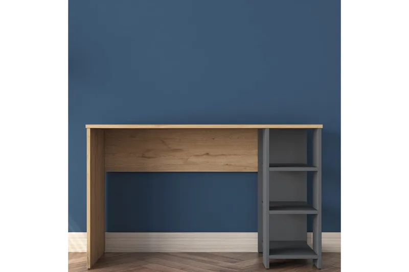 Makrud Skrivbord 120 cm - Valnöt/Antracit - Products - Möbler - Bord & matgrupp - Kontorsbord - Datorbord