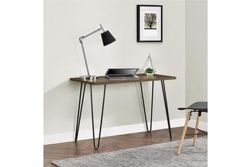 Owen Skrivbord 102 cm Valnötsbrun/Svart - Dorel Home - Products - Möbler - Bord & matgrupp - Kontorsbord - Datorbord