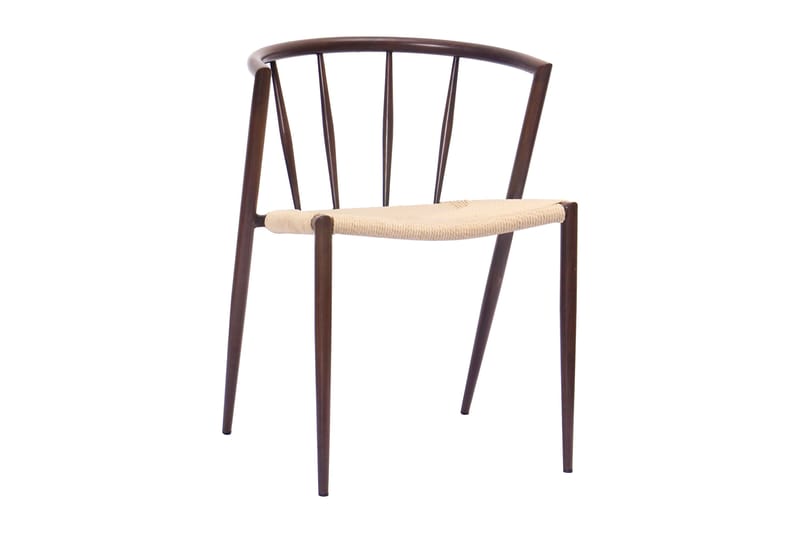 Kopparbo Matbord 200-260 cm Förlängningsbart med 8 Winston Matstolar - Svart / Beige / Metallben Rökt ek - Products - Möbler - Bord & matgrupp - Matgrupp