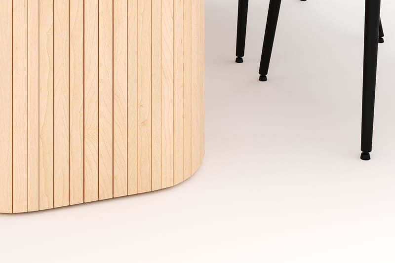 Kopparbo Matgrupp 200x90cm med 6 Alsarp Matstolar - Natural - Products - Möbler - Bord & matgrupp - Matgrupp