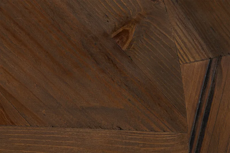 Lyon Vintage Matbord 120 cm Rund - Natur/Vit - Products - Möbler - Bord & matgrupp - Matbord & köksbord