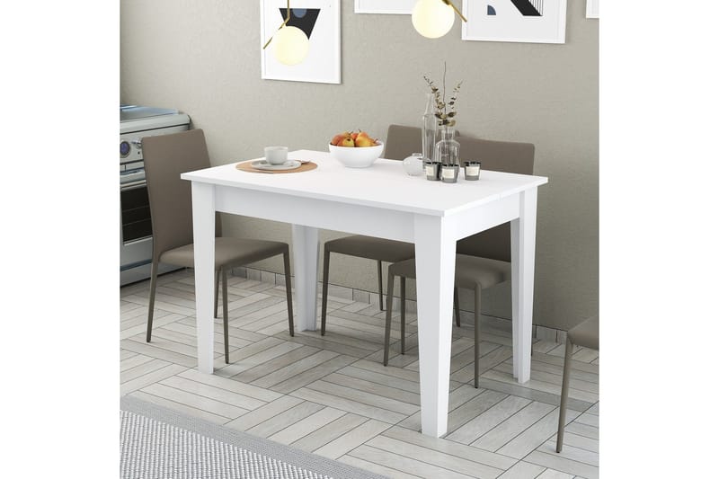 Levents Matbord 110x72 cm Vit - Hanah Home - Products - Möbler - Bord & matgrupp - Matbord & köksbord