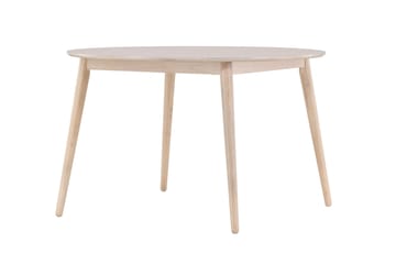 Matbord Peach Flora Dining Table ø120 - Whitewash / Veneer Whitewash - Products - Möbler - Bord & matgrupp - Matbord & köksbord
