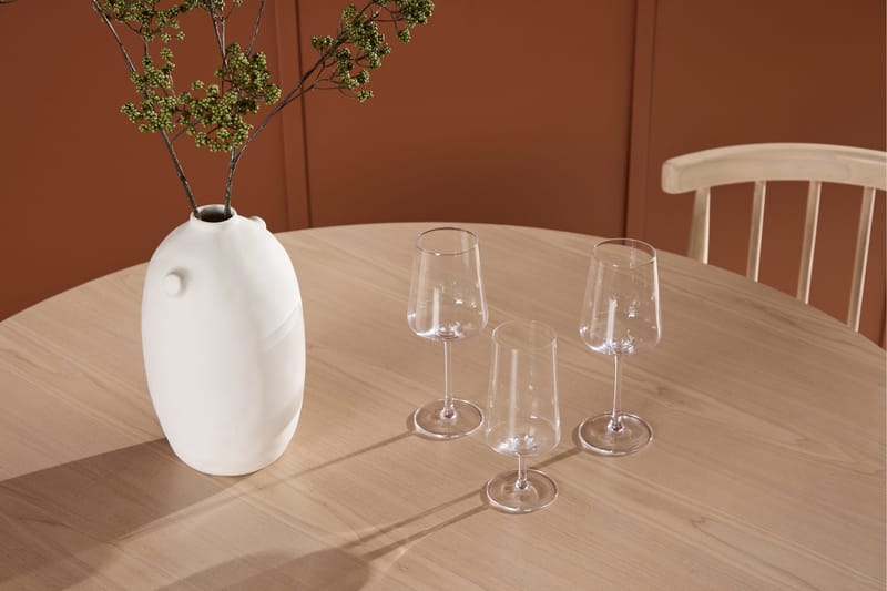 Matbord Peach Flora Dining Table ø120 - Whitewash / Veneer Whitewash - Products - Möbler - Bord & matgrupp - Matbord & köksbord
