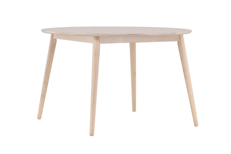 Matbord Peach Flora Dining Table ø120 - Whitewash / Veneer Whitewash - Products - Möbler - Bord & matgrupp - Matbord & köksbord