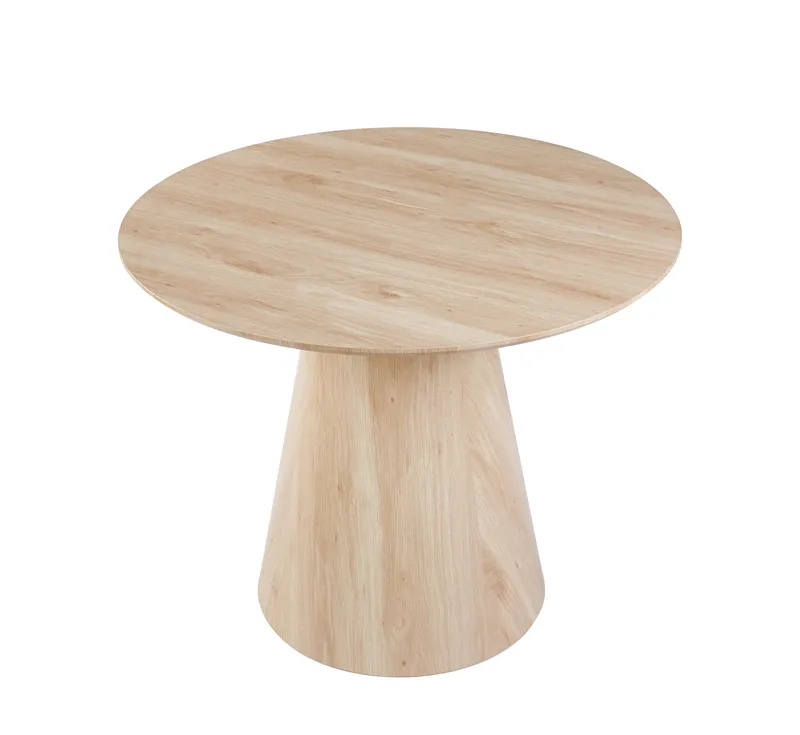 Moi runt matbord Ø100 cm - Ek, Ek