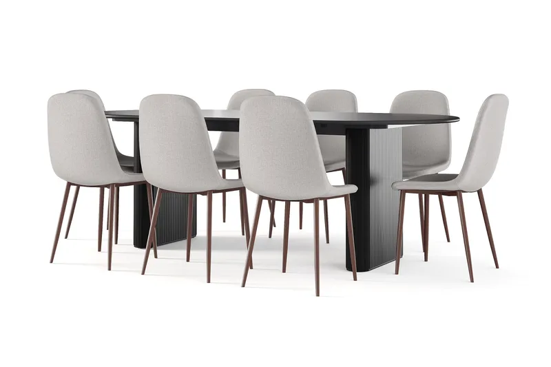 Beige - Svart