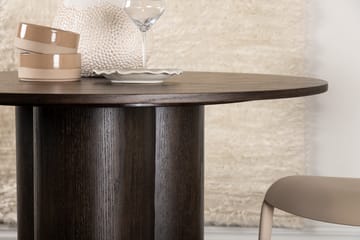 Olivero Matbord 110 cm Runt - Brun - Products - Möbler - Bord & matgrupp - Matbord & köksbord