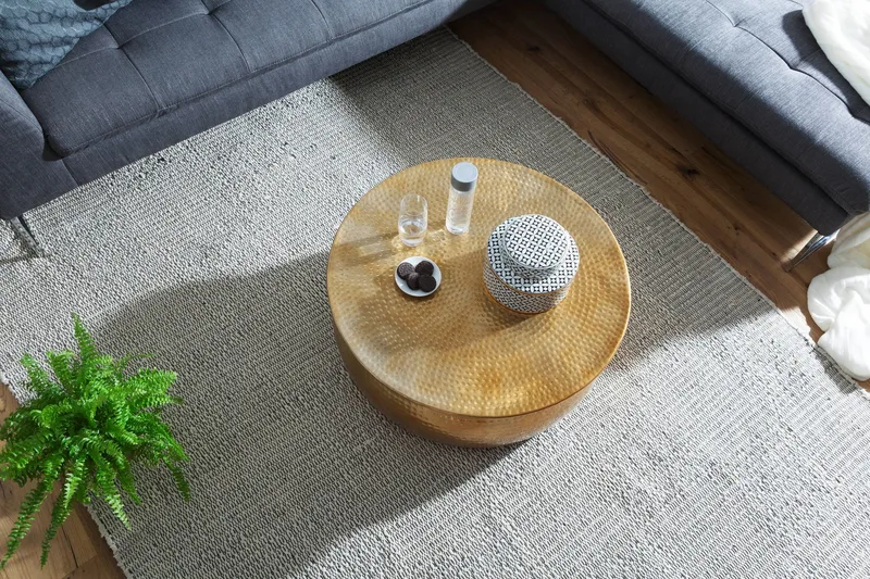 Osagie Soffbord 75 cm Runt - Koppar - Products - Möbler - Bord & matgrupp - Soffbord