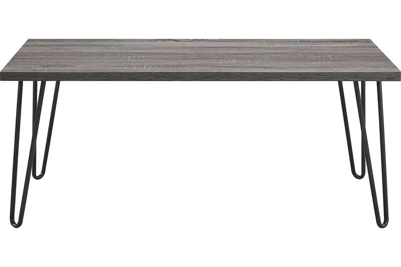 Owen Soffbord 107 cm Grå/Svart, Dorel Home