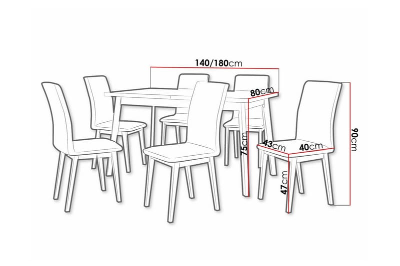 Patrickswell Matgrupp - Products - Möbler - Bord & matgrupp - Matgrupp