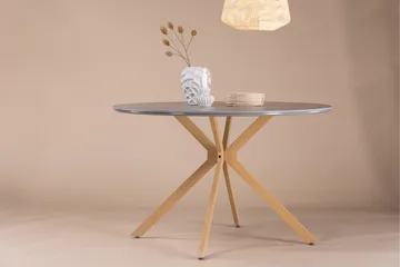 Piazza Runt Matbord 120 cm - Grå - Products - Möbler - Bord & matgrupp - Matbord & köksbord