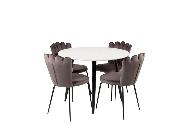 Plaza Matbord - Vit - Products - Möbler - Bord & matgrupp - Matbord & köksbord