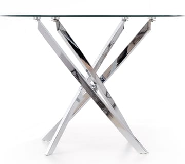 Raymond matbord Ø100 cm - Krom - Krom - Products - Möbler - Bord & matgrupp - Matbord & köksbord
