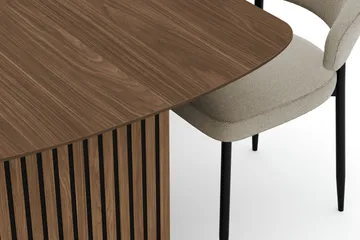 Richeto Matbord 240 cm med 6 Sawako Stolar - Ek - Products - Möbler - Bord & matgrupp - Matgrupp