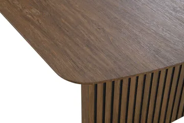 Richeto Matbord Rökt Ek 180 cm - Brun/Ribbad - Products - Möbler - Bord & matgrupp - Matbord & köksbord