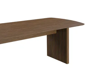 Richeto Matbord Rökt Ek 180 cm - Brun/Ribbad - Products - Möbler - Bord & matgrupp - Matbord & köksbord