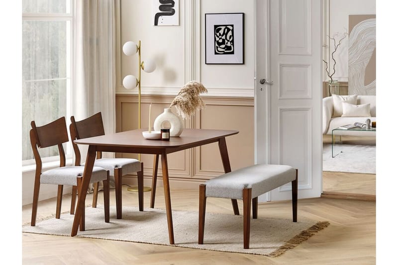 Rosetown Matbord 90x150 cm - Mörkbrun - Products - Möbler - Bord & matgrupp - Matbord & köksbord