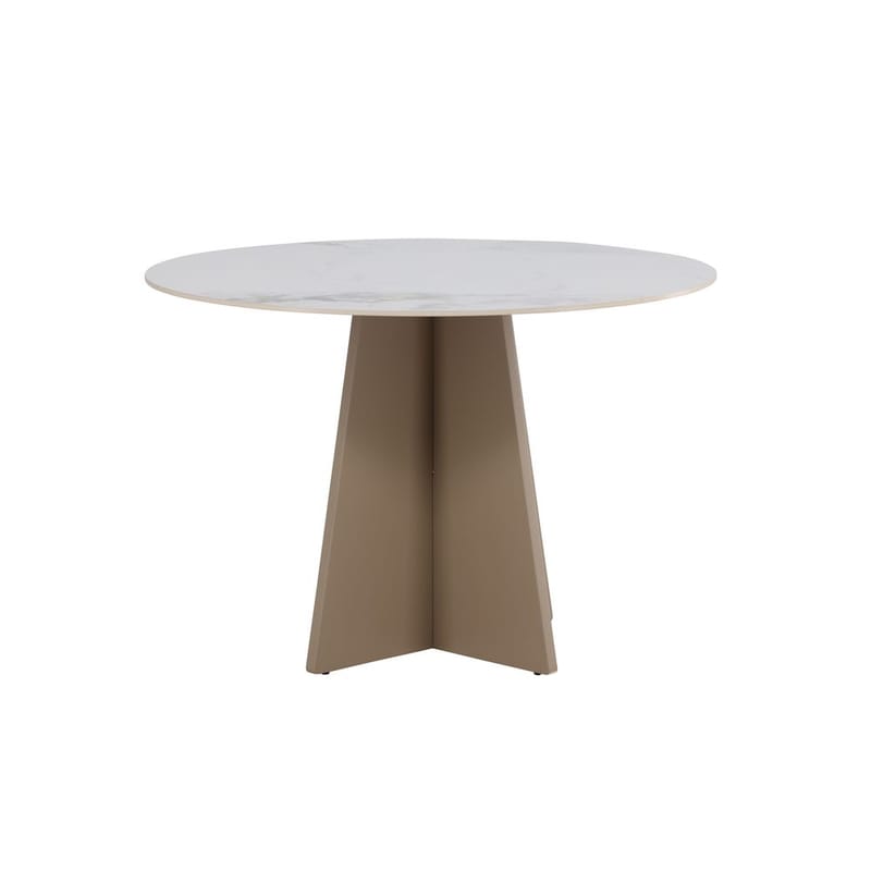 Runt matbord Bootcut - Beige - Products - Möbler - Bord & matgrupp - Matbord & köksbord