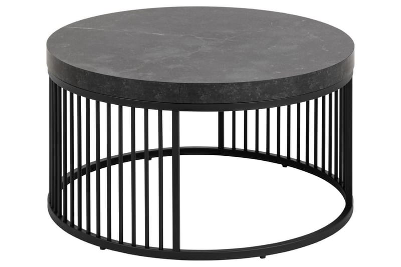 Saklani Soffbord 65 cm, Svart