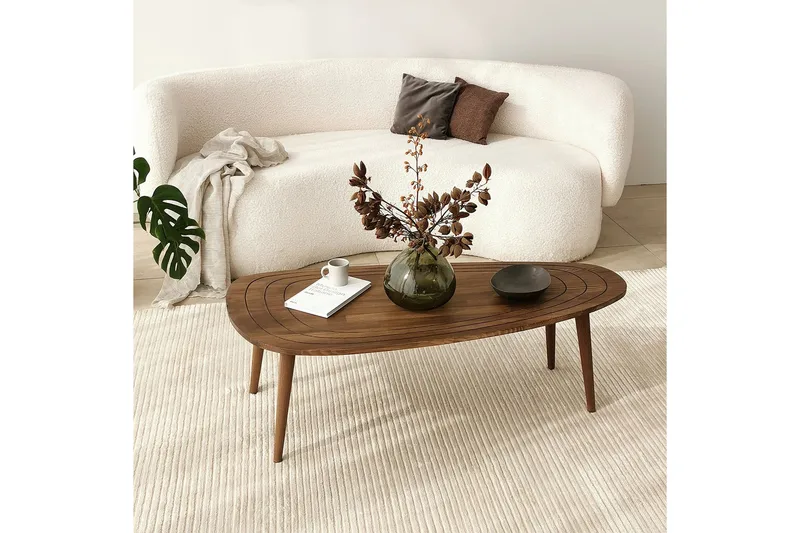 Saldus Soffbord 115 cm, Valnöt