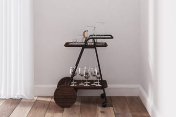 Eahbus Drinkvagn - Svart - Products - Möbler - Bord & matgrupp - Serveringsvagn & serveringsbord - Rullvagn, rullbord & serveringsbord