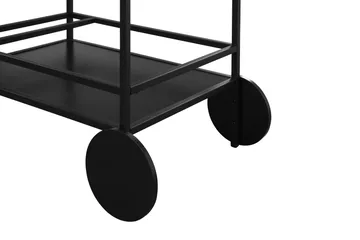 Eahbus Drinkvagn - Svart - Products - Möbler - Bord & matgrupp - Serveringsvagn & serveringsbord - Rullvagn, rullbord & serveringsbord