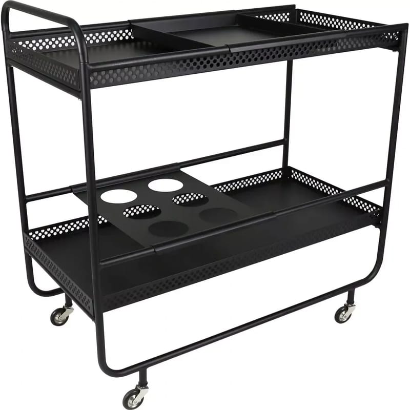 Smilla serveringsvagn Svart - Svart - Products - Möbler - Bord & matgrupp - Serveringsvagn & serveringsbord - Rullvagn, rullbord & serveringsbord