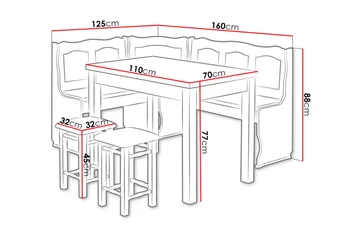 Sialana Matgrupp - Alträ - Products - Möbler - Bord & matgrupp - Matgrupp