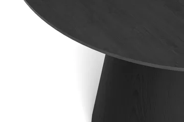 Siena Matbord Runt 130cm Fanér - Svart - Products - Möbler - Bord & matgrupp - Matbord & köksbord