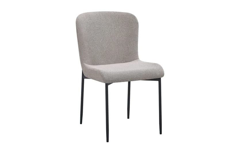 Siena Matgrupp runt 130 cm Valnöt med 6 Elsie Matstolar - Valnöt/Ljusgrå - Products - Möbler - Bord & matgrupp - Matgrupp