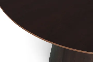 Siena Stort Matbord Runt 150cm Fanér - Mörkbrun Rökt ek - Products - Möbler - Bord & matgrupp - Matbord & köksbord
