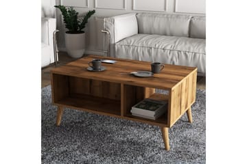 Soffbord Elrasmo Soffbord 90x54x90 cm Brun - Products - Möbler - Bord & matgrupp - Soffbord