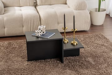 Soffbord Fabrony Soffbord 80x40 cm Svart - Products - Möbler - Bord & matgrupp - Soffbord