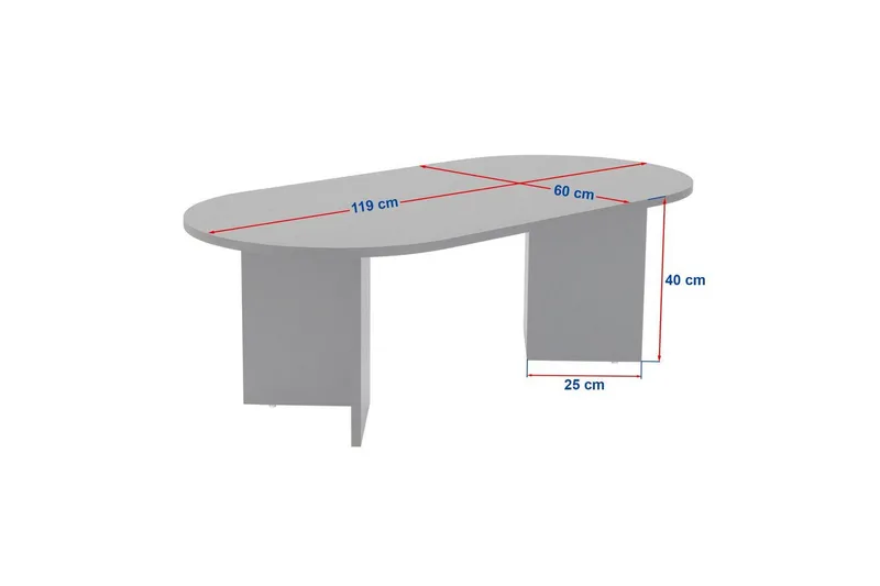 Soffbord Hasina Trä Svart - Trä Svart - Products - Möbler - Bord & matgrupp - Soffbord