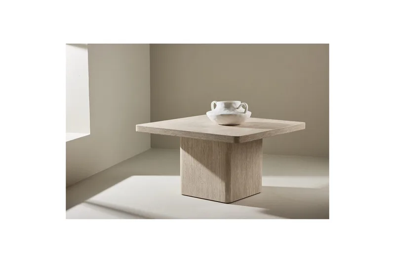 Soffbord Qvart - Beige, 80x80x46 - Products - Möbler - Bord & matgrupp - Soffbord