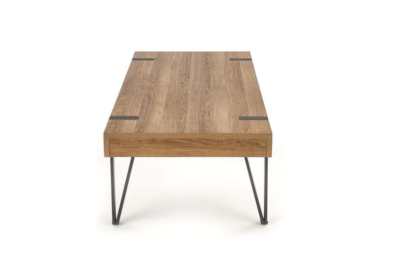 Soffbord med lådor Valnöt/svart - Nevil - Valnöt/svart - Products - Möbler - Bord & matgrupp - Soffbord - Soffbord med förvaring