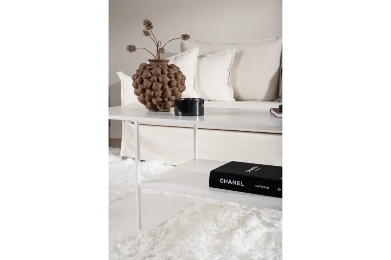 Staal Soffbord 120 cm - Vit - Products - Möbler - Bord & matgrupp - Soffbord