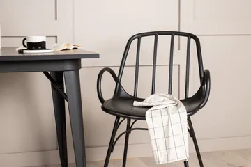 Tempe Matgrupp 80 cm Rektangul är med 2 Dyrön stolar - Svart - Products - Möbler - Bord & matgrupp - Matgrupp