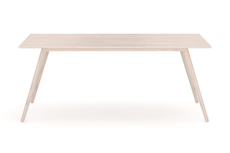 Tyrö Rektangulär Matbord & köksbord 190x90 cm Askträ - Whitewash - Products - Möbler - Bord & matgrupp - Matbord & köksbord