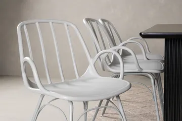 Vail Matgrupp 200 cm Rektangulär med 6 Dyrön stolar - Svart - Products - Möbler - Bord & matgrupp - Matgrupp