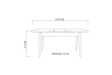 Valsot Matbord 110 cm - Ek - Products - Möbler - Bord & matgrupp - Matbord & köksbord