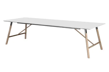 Waltham Förlängningsbart Matbord 180 cm - Vit/Ek - Products - Möbler - Bord & matgrupp - Matbord & köksbord